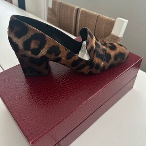 Tamara Mellon - Pony Hair Animal Print Pumps New in Box. Size 37.5. Never worn!